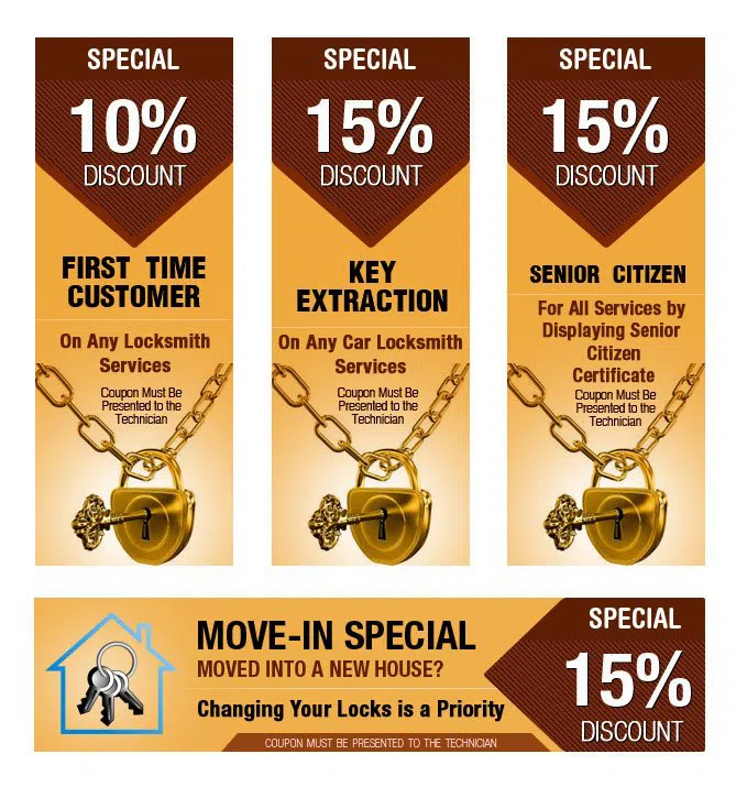 Super Locksmith Service Morrisville, PA 215-800-0096 - coupon1-set-four